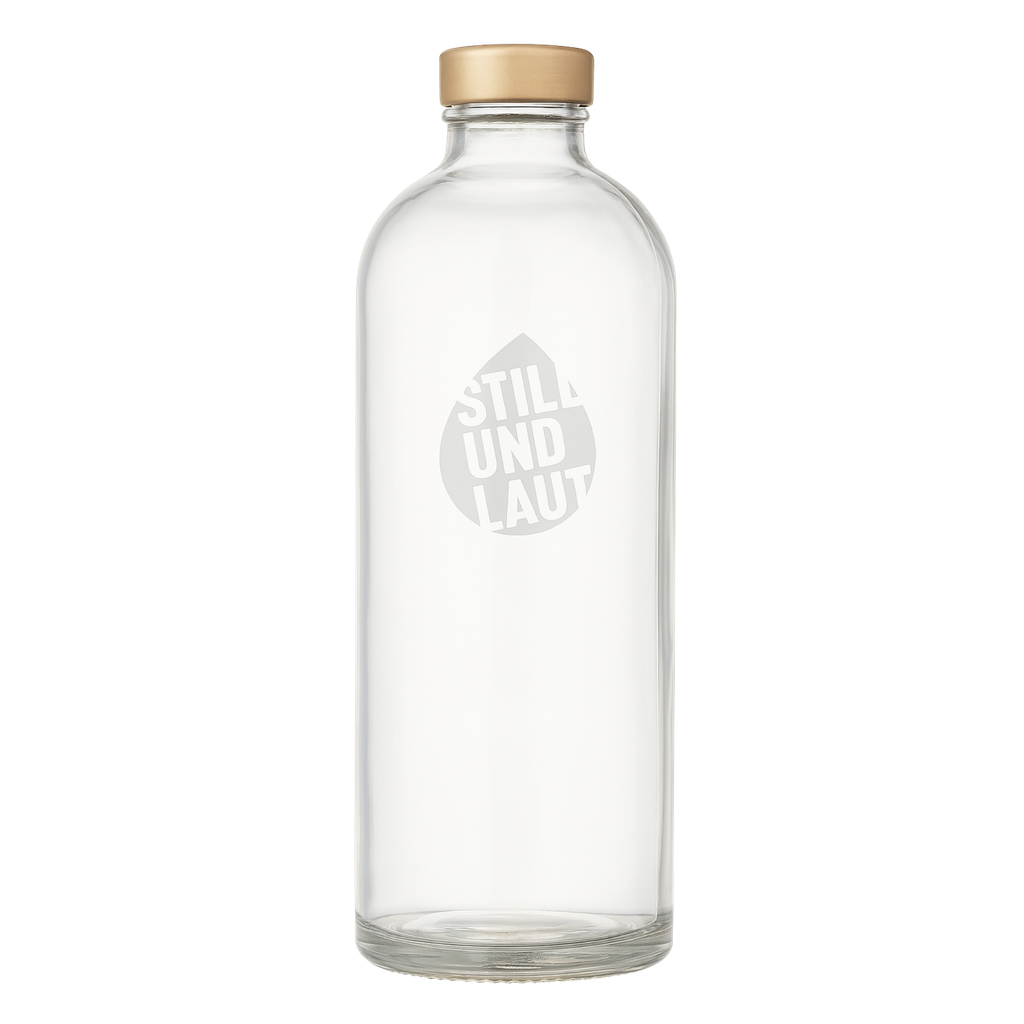 STILLUNDLAUT - Trinkflasche aus Glas